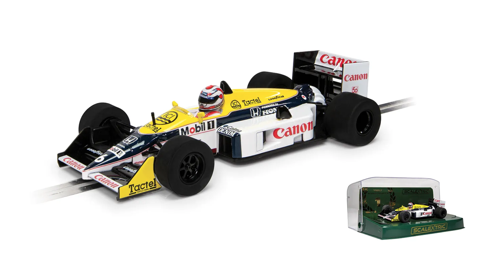 Scalextric C4309 - Williams FW11 - Nelson Piquet - '87 World Champion