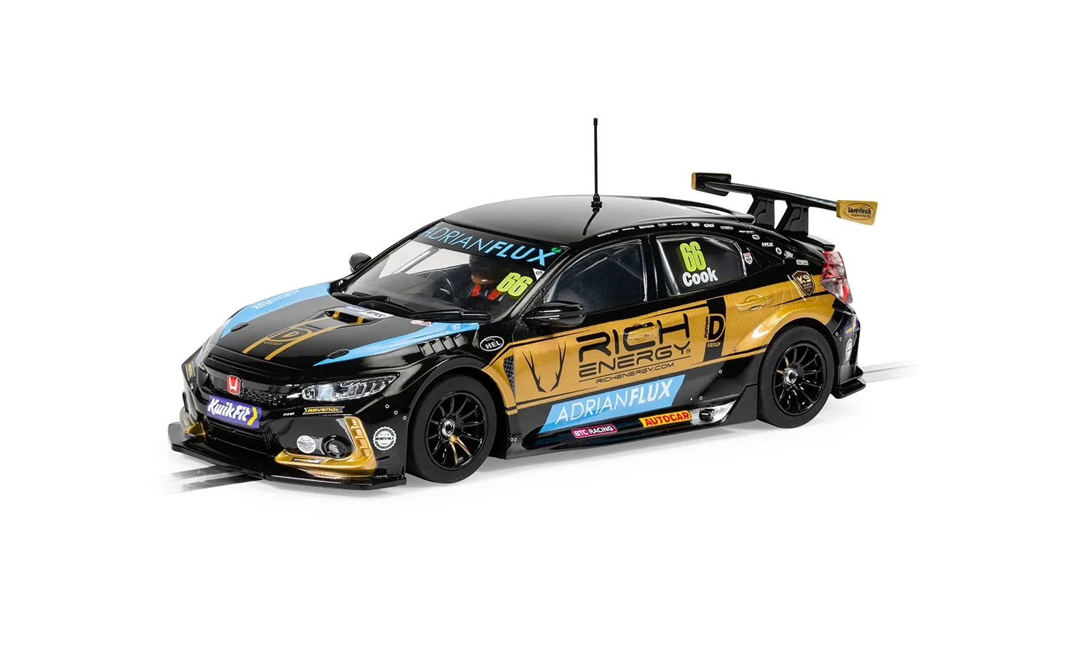 Scalextric C4409 - Honda Civic FK8 Type R - Josh Cook - '22 BTC