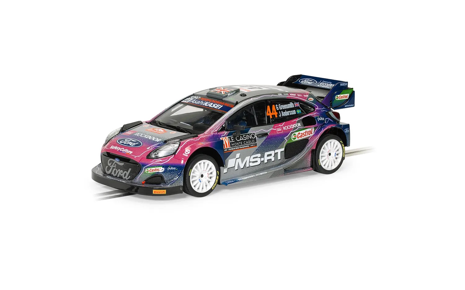 Scalextric C4449 - Ford Puma WRC - Gus Greensmith #44