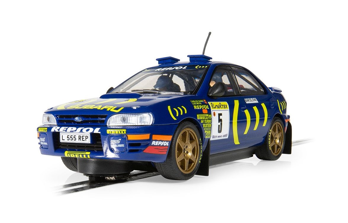 Scalextric C4555 - PRE-ORDER NOW! - Subaru Impreza WRX #5 - Carlos Sainz '95