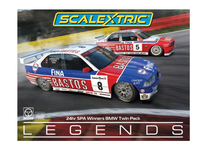 Scalextric C4587A - PRE-ORDER NOW! - Spa 24H Winners BMW TWIN PACK