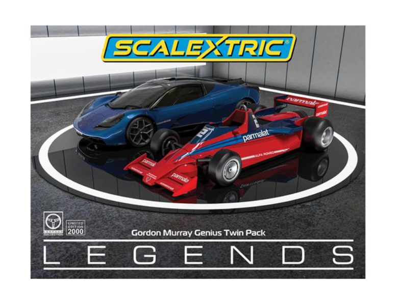 Scalextric C4601A - PRE-ORDER NOW! - Gordon Murray Design Genius TWIN PACK