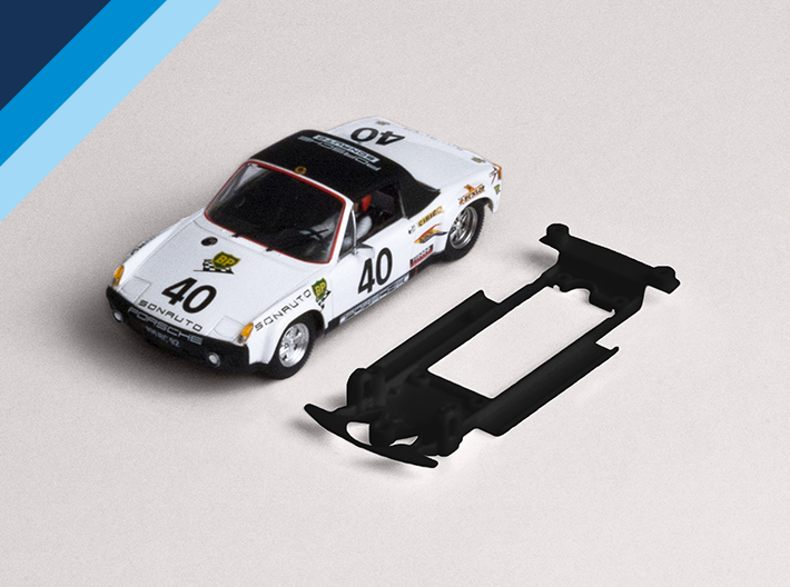 Olifer C740031 - Chassis for SRC Porsche 914, 914/6 - use with Slot.it slim IL