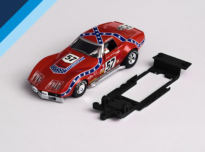 Olifer C740071 - Chassis for Scalextric Chevy Corvette L88 - use with Slot.it SW