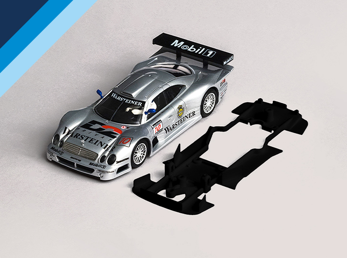 Olifer C940081 - Chassis for Ninco Mercedes CLK GTR - use with Slot.it AW