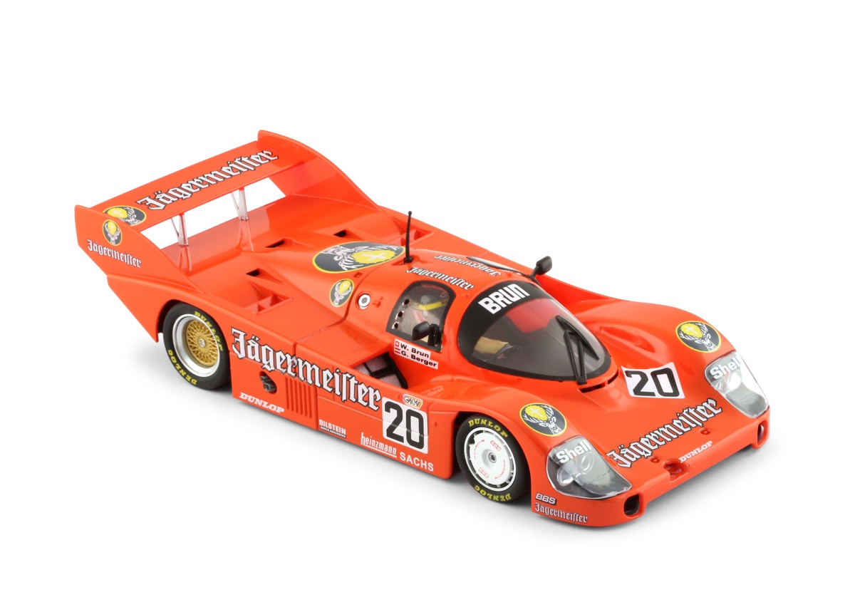 Slot.it CA09H - Porsche 956 KH - #20 Jagermeister - '85 1000km Hockenheim