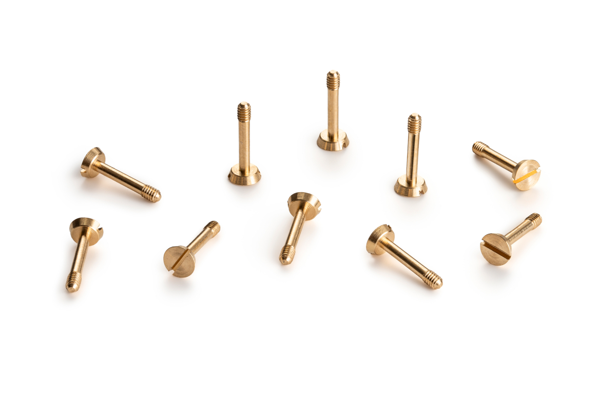 Slot.it CH129 - Brass Screw - M2 x 11mm - Large Head - pack of 10