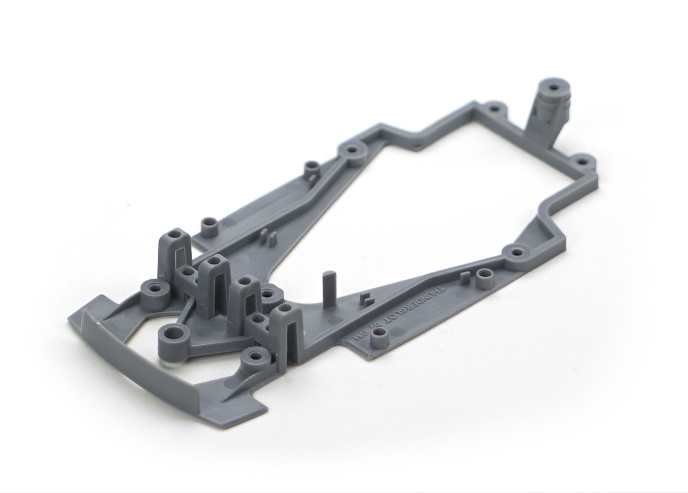 Thunderslot CHS002G - Chassis - for Lola Spyder - Grey / Hard