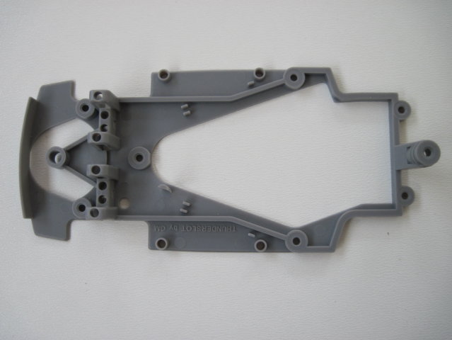 Thunderslot CHS003G - Chassis - for McLaren M6 - Grey / Hard