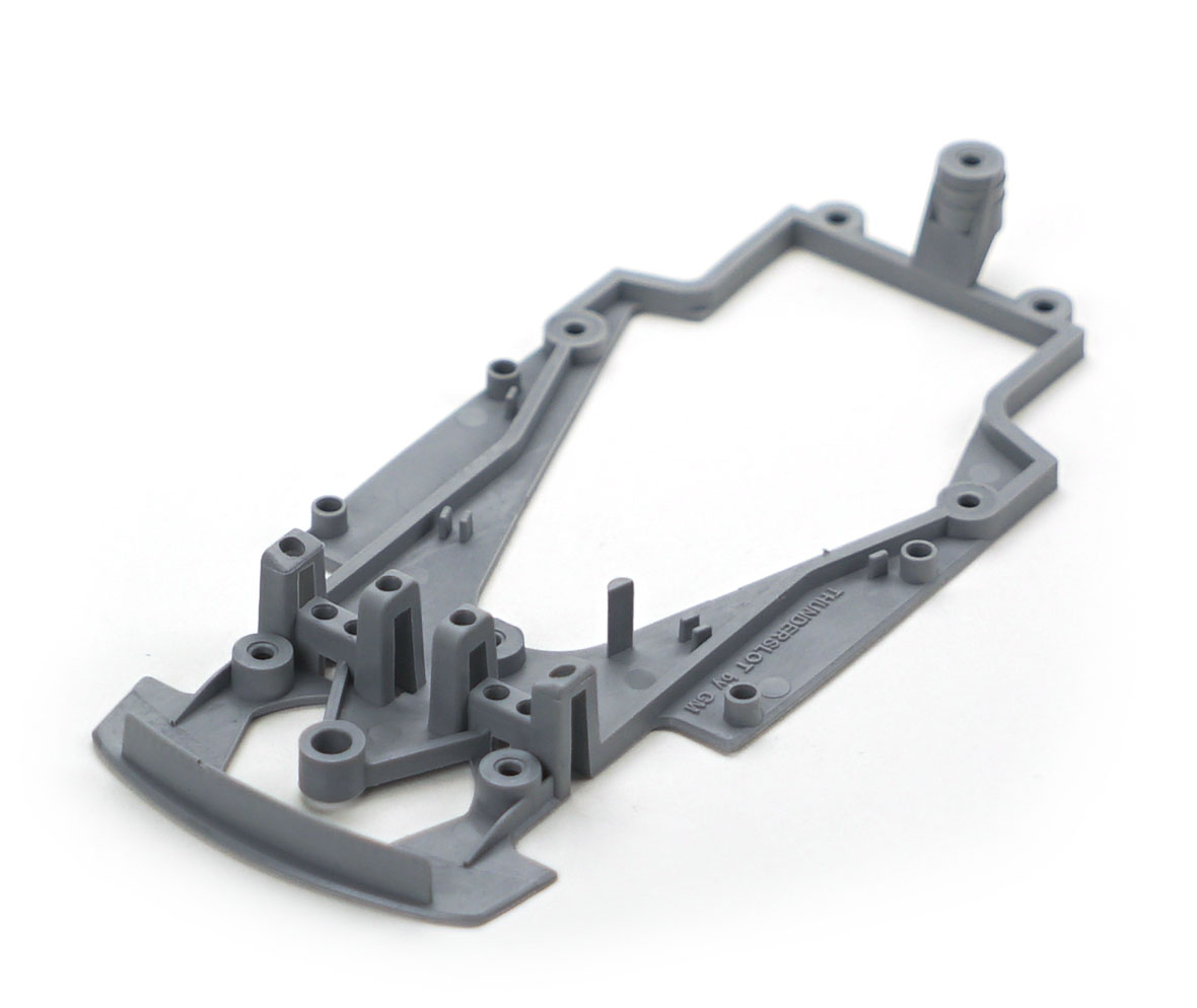 Thunderslot CHS004G - Chassis - for McLaren Elva - Grey / Hard