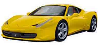 Carrera 27343 Ferrari 458 Italia, yellow