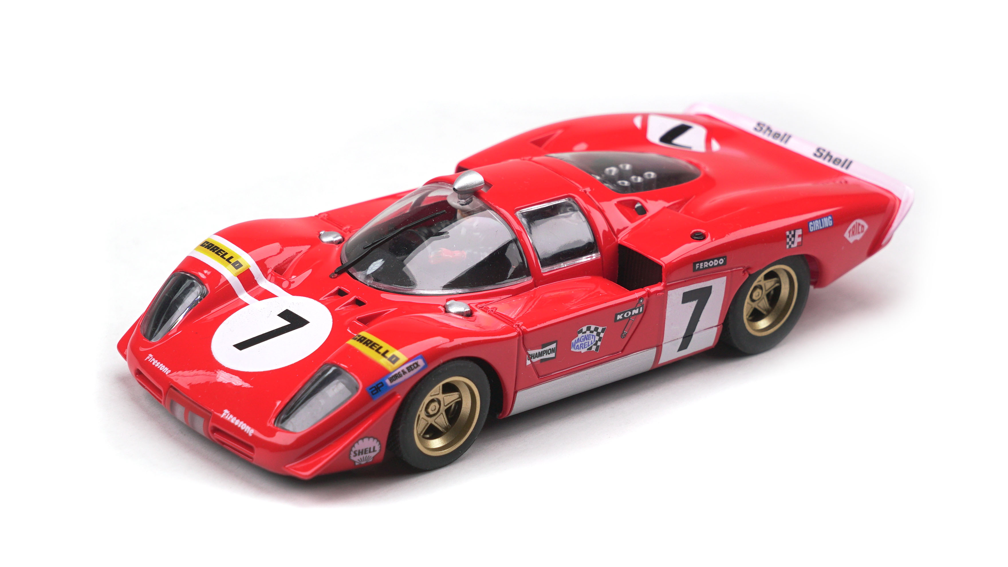 Fly 707103 - Ferrari 512S Coda Lunga #7 - '70 Le Mans