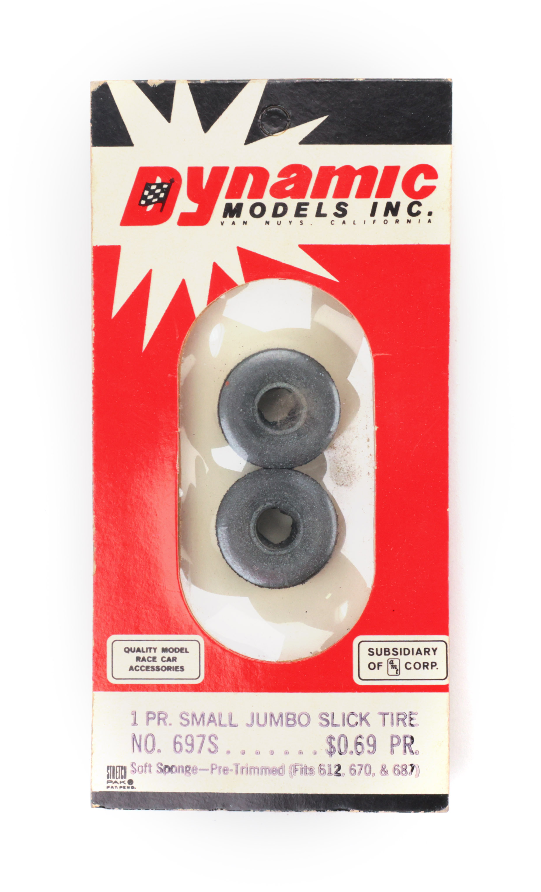 Dynamic - DYN-697S - Small Jumbo Slick Tires MIB