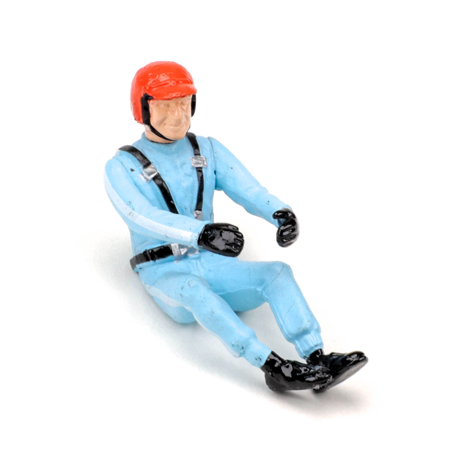 Pioneer FD215410 - Painted Driver Figure, Red Helmet/Blue Suit/Black Belts