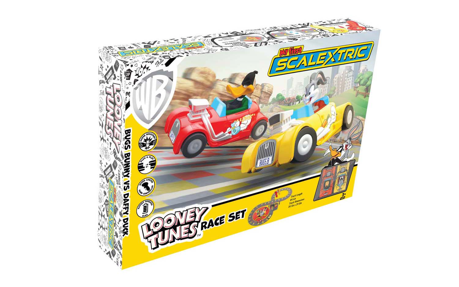 My First Scalextric G1141T - Looney Toons - 1/64 (HO) scale race set