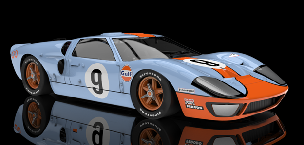 NSR HL08 - PRE-ORDER NOW! - Ford GT40 MkI - #9 Rodriguez/Bianchi - '68 Le Mans Winner