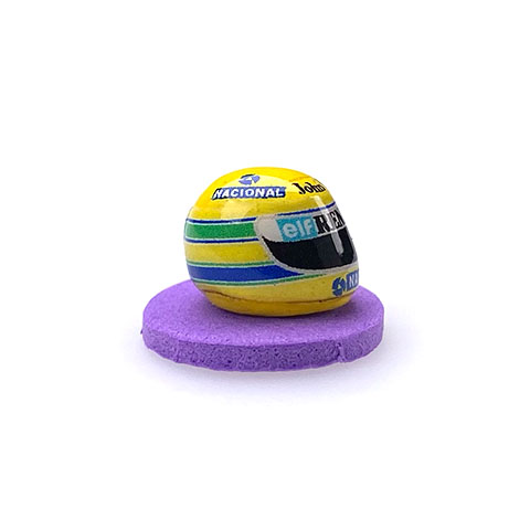 Interlagos Miniatures IM001B 1/32 Replica Helmet - Ayrton Senna - Lotus JPS