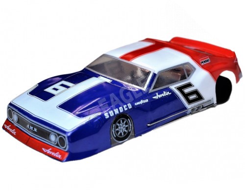 JK204171VTA6 - 1/24 AMC Javelin Custom - Sunoco #6 - Cheetah21 Chassis w/ Hawk7 Motor