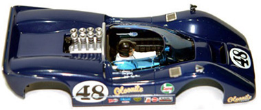 Monogram M5154 Body for McLaren M6B # 48 Dan Gurney