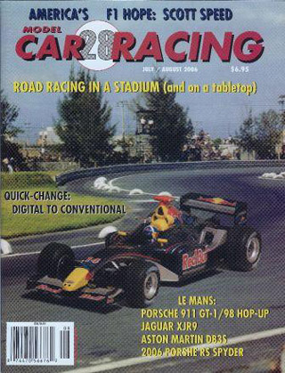 MCR28 Model Car Racing Magazine, Jul. / Aug. 2006