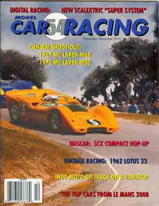 MCR54 Model Car Racing Magazine, November/December 2010