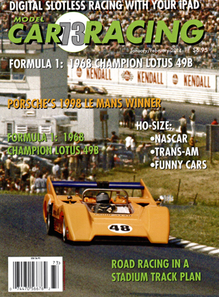 MCR73 Model Car Racing Magazine, January/February 2014