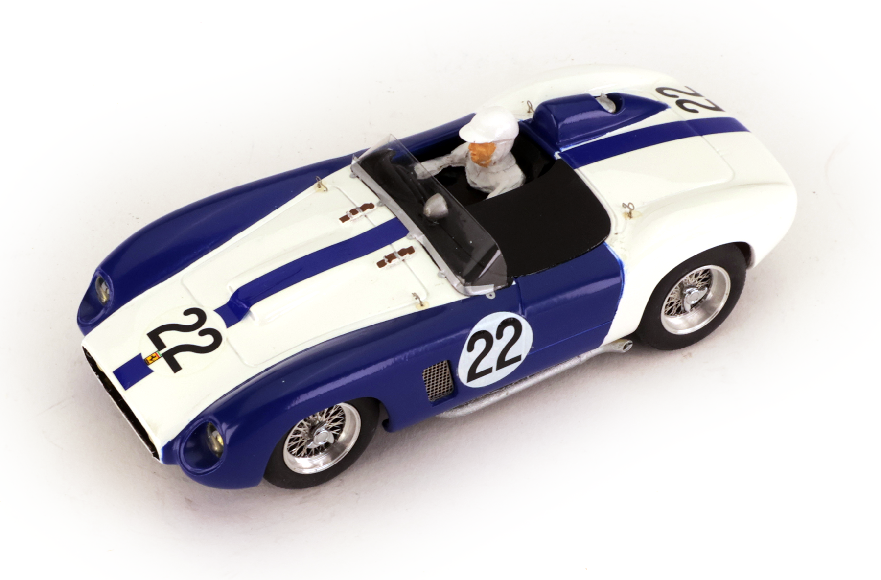 MMK 53-22 Ferrari TR500, #22 blue/white, LeMans 1956