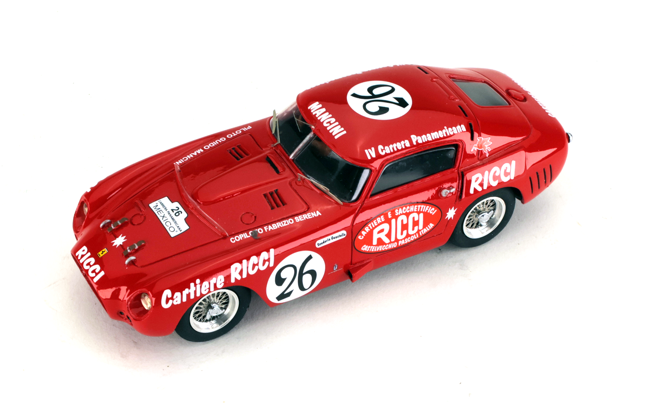 MMK67B Ferrari 375 MM 1953 Carrera Panamerica, #26 fourth overall, ONLY 50 Produced