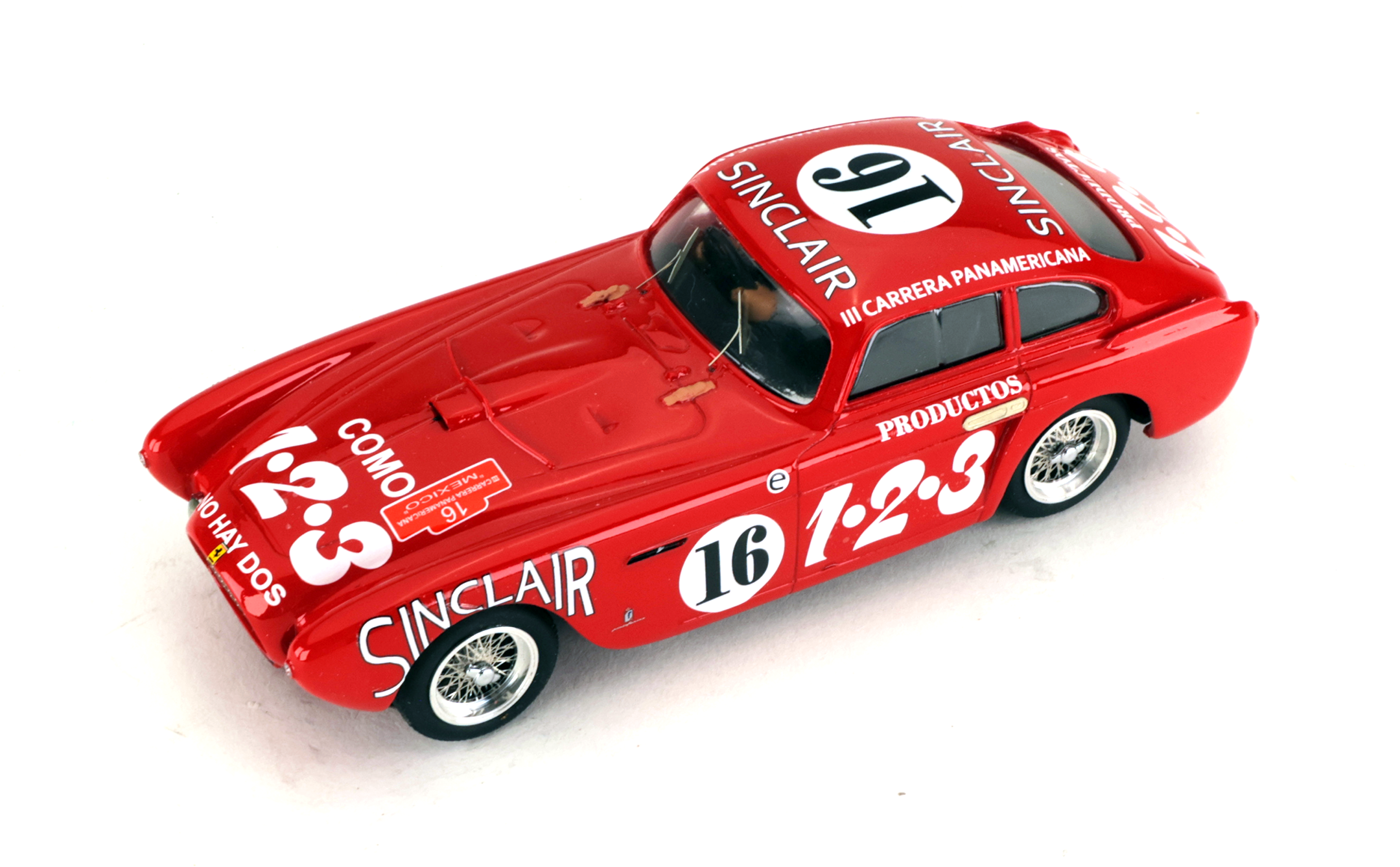 MMK73C rtr Ferrari 340 Mexico Vignale Berlinetta1952 Carrera Panamerica Race no.16