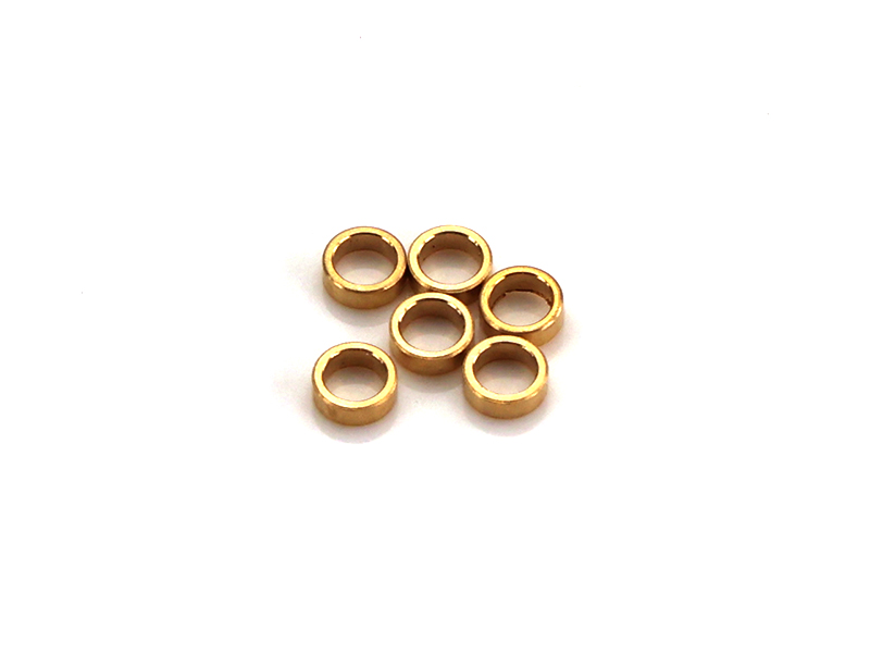 MR Slotcar MR8155 - Brass Axle Spacers - 1.20mm / 0.050" - pack of 6