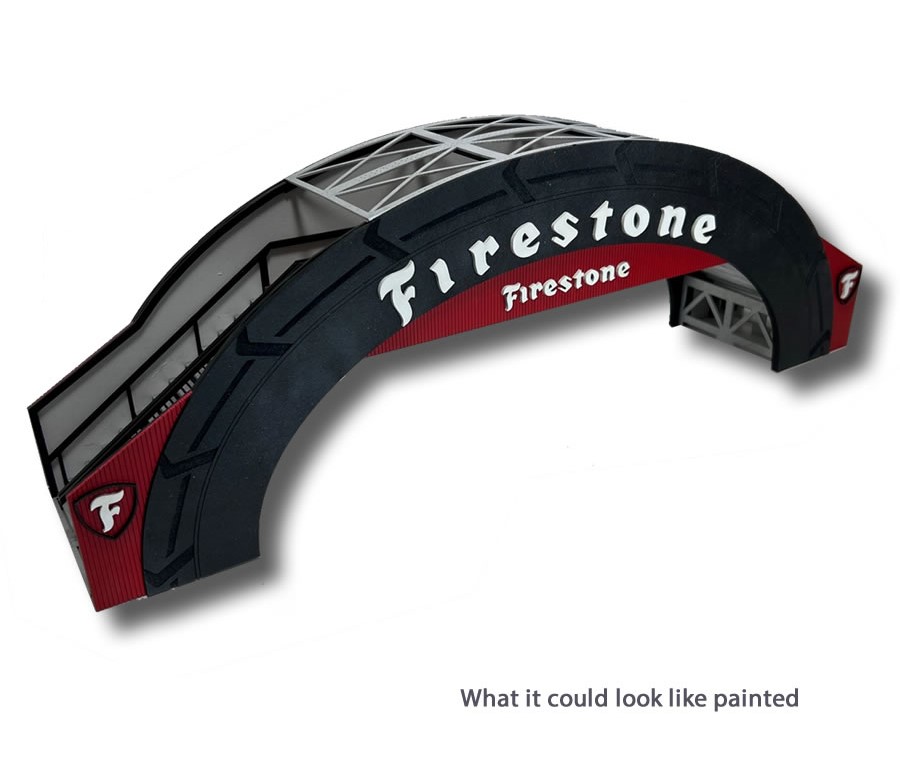 Magnetic Racing MRA036F - Firestone Bridge