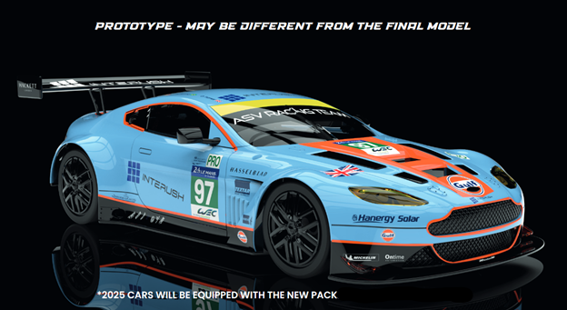 NSR 0501SW - PRE-ORDER NOW! - Aston Martin Vantage GT3 - Gulf #98 - '14 Le Mans GTE Pro