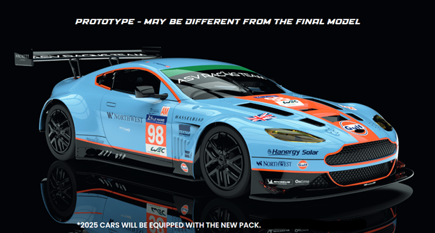 NSR 0501AW - PRE-ORDER NOW! - Aston Martin Vantage GT3 - Gulf #98 - '14 Le Mans GTE Pro