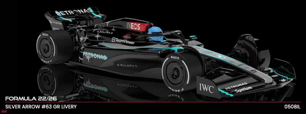 NSR 0508IL - PRE-ORDER NOW! - Formula 22/26 - Mercedes-AMG F1 W15 - George Russell #63