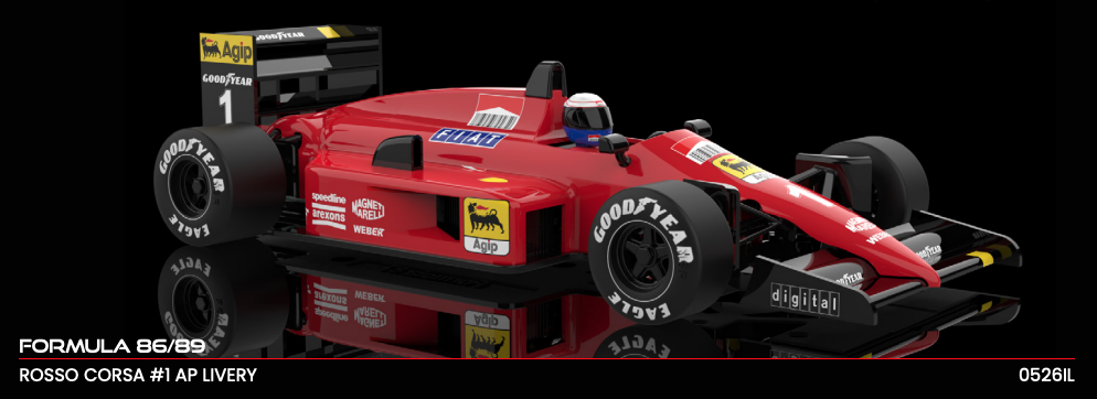 NSR 0526IL - PRE-ORDER NOW! - Formula 86/89 - Ferrari #1 - Alain Prost