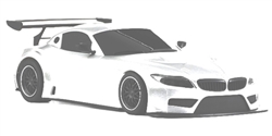 NSR 1196AW BMW Z4 (E89) GT3 White Kit