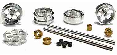 NSR 4213 Front/rear kit, 17" wheels, for Ninco