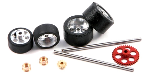 NSR 9216 Front + Rear Axle Kit for Fly Classic