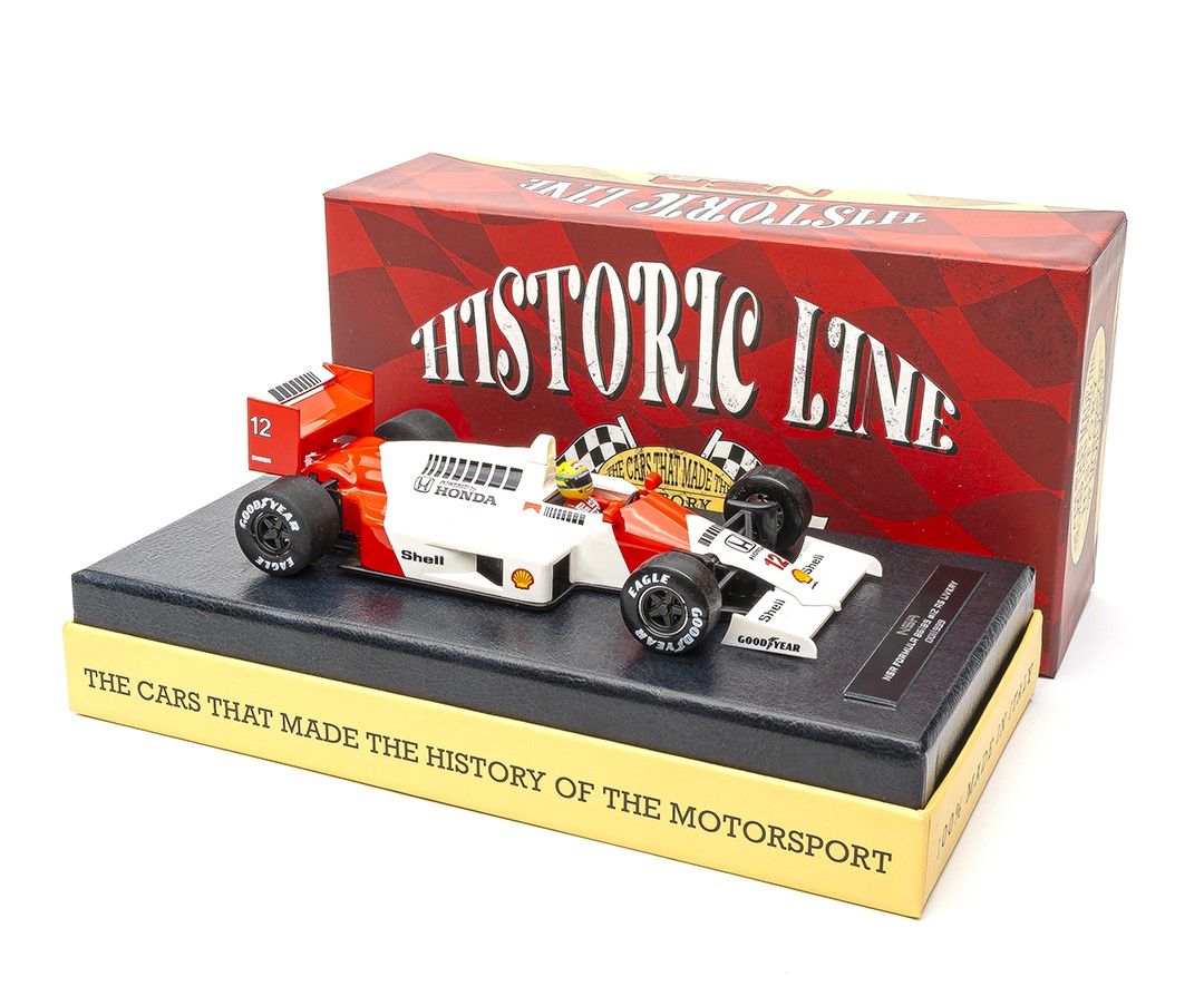 NSR HL07 - Formula 86/89 - Ayrton Senna #12 - Historic Line