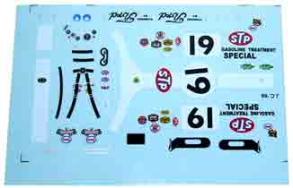 ODG118 Decals for Lotus 38 Jim Clark 1966 Indy 500