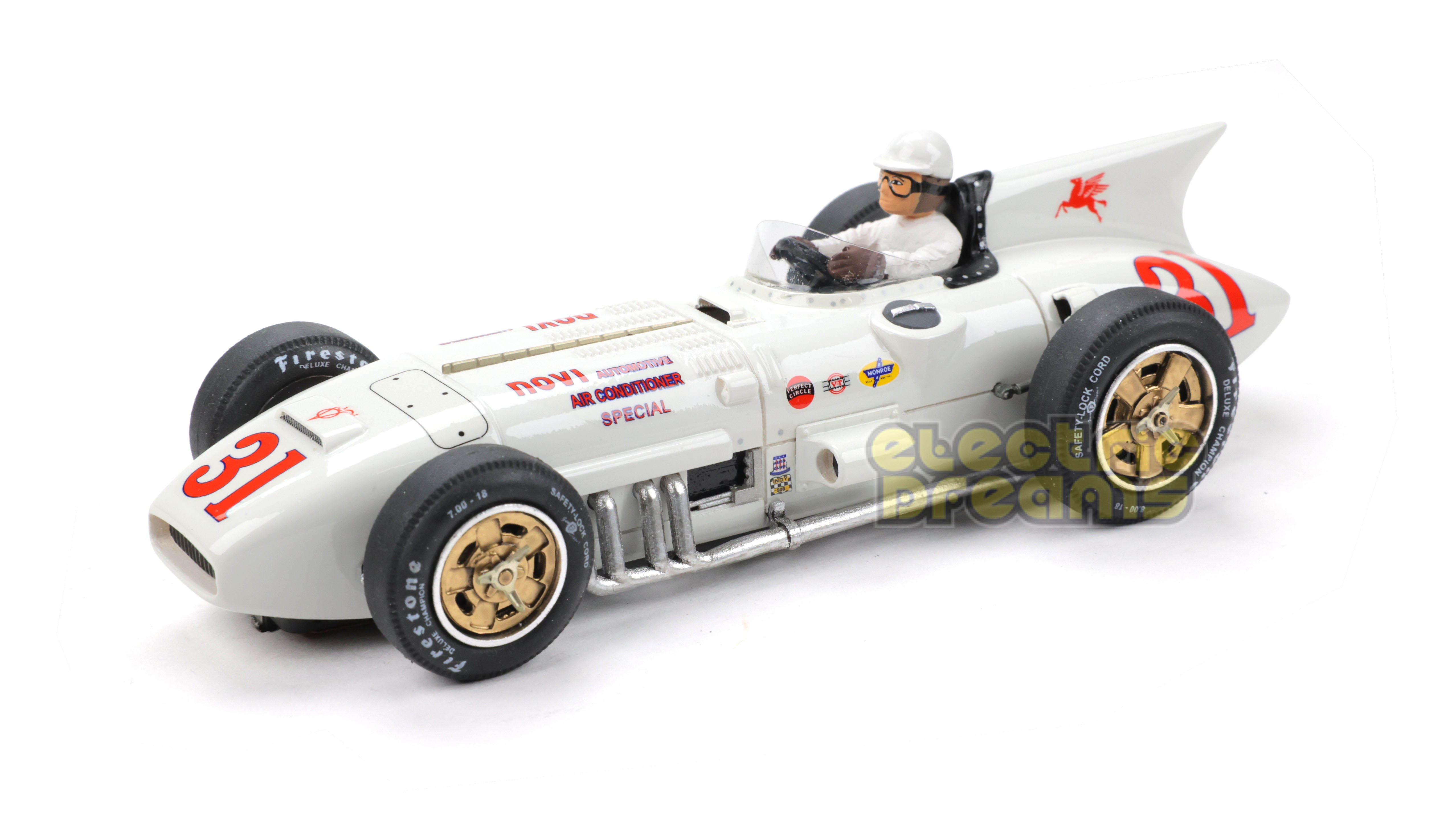 Ostorero ODG251 - Kurtis-Novi 8V - '50 Indy 500 #31 Air - Jimmy Davies