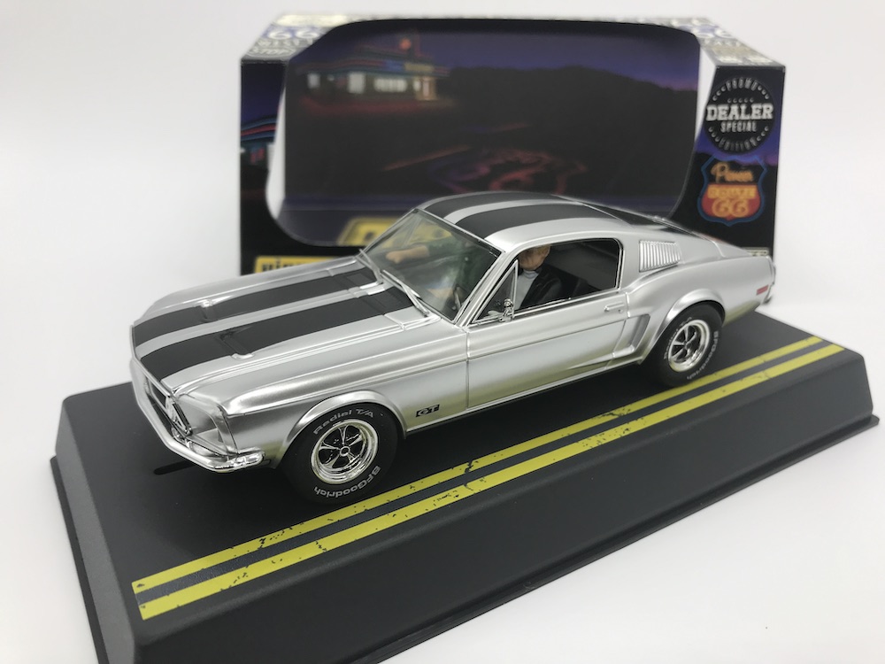 Pioneer P157-DS - DEALER'S SPECIAL - Mustang Fastback GT 'Route 66' - Silver/Black