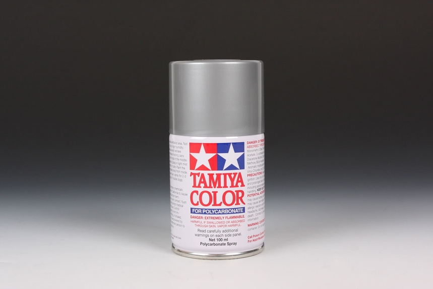 SILVER - 100mL spray can - Tamiya PS-12