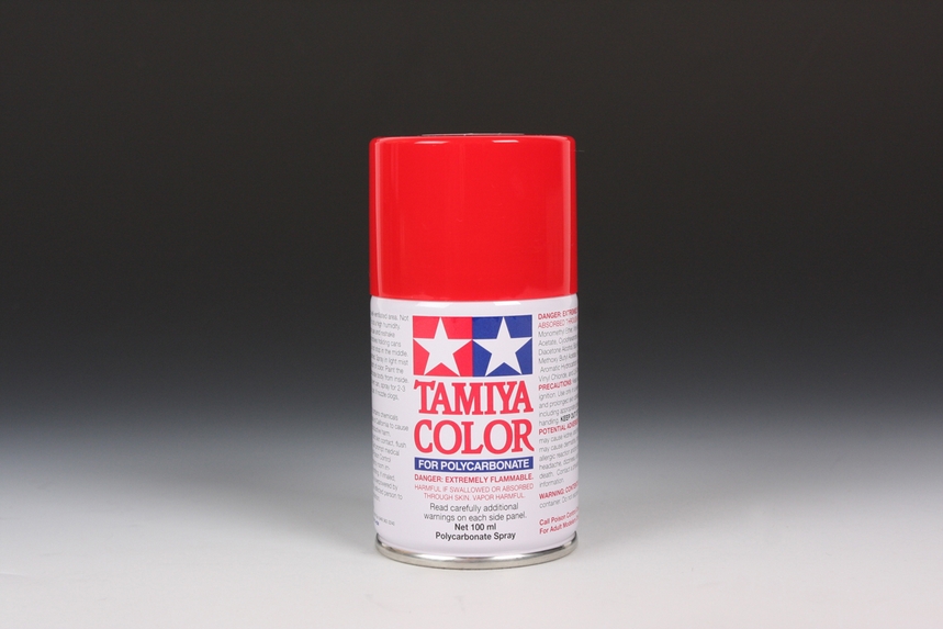 RED - 100mL spray can - Tamiya PS-2