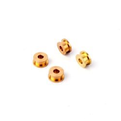 SRC RM0502 - Brass Bushings - 6mm Edge - x4