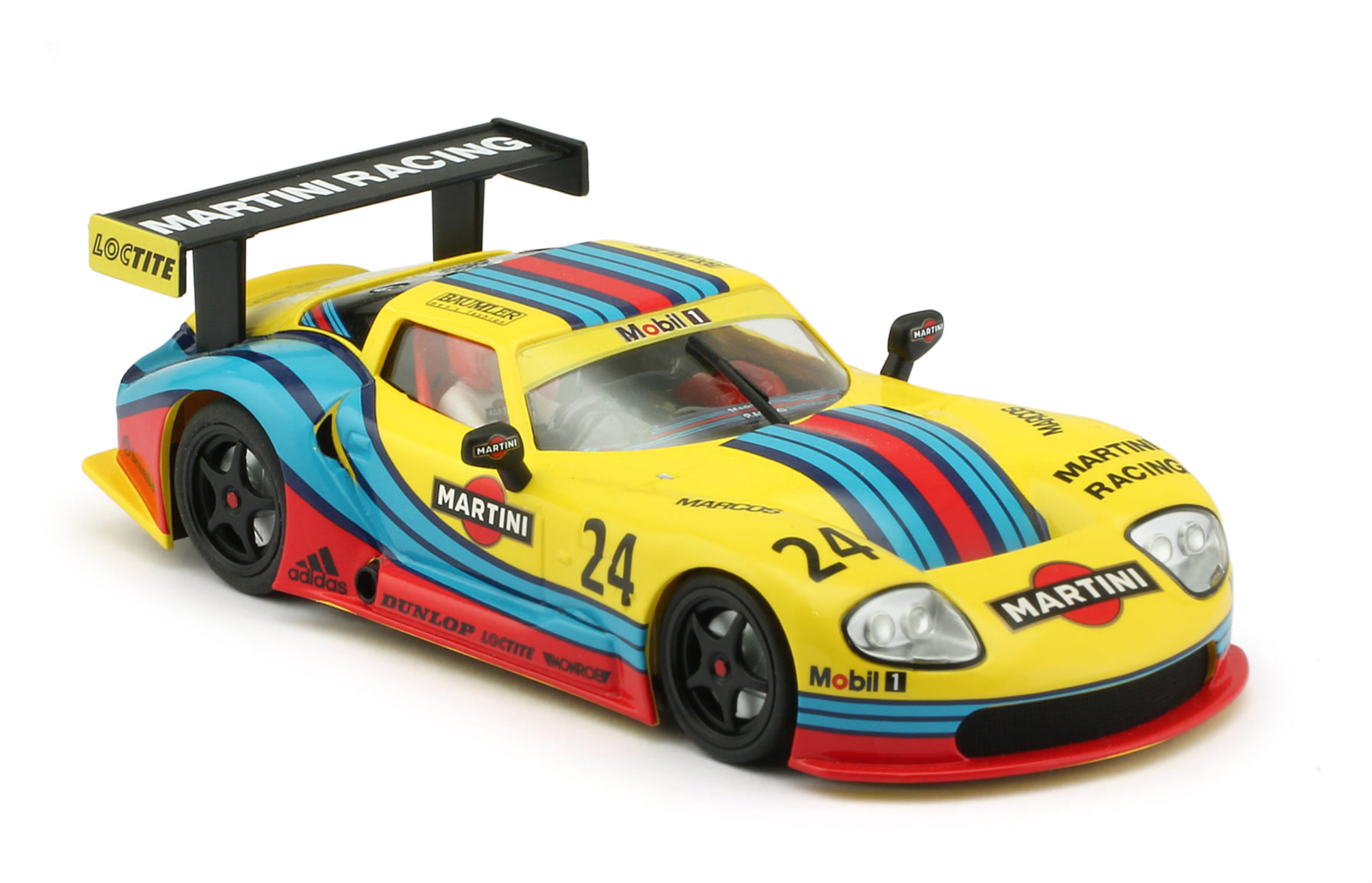 Revo Slot RS0074 - Marcos LM600 GT2 - Martini Yellow #24