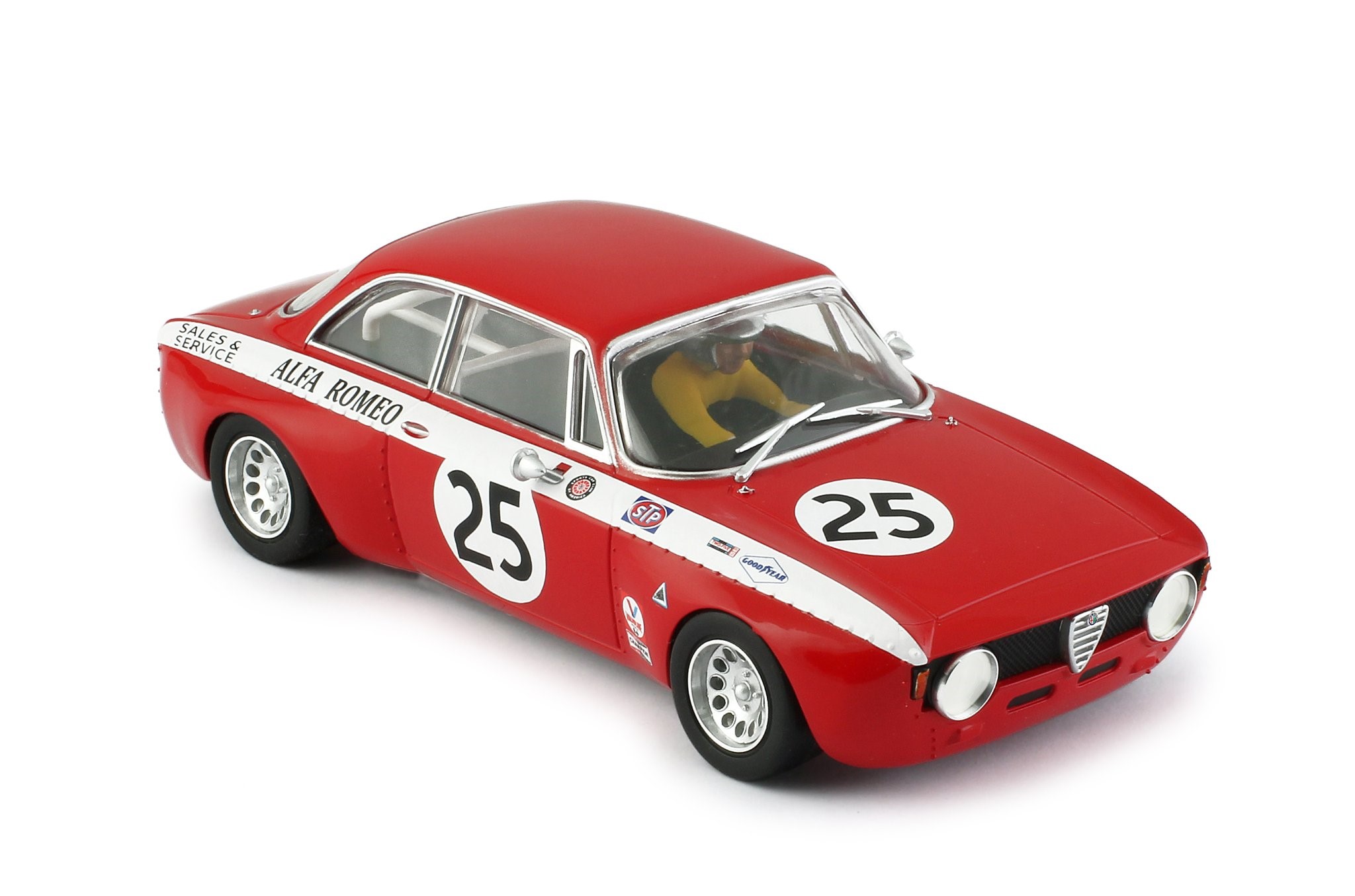 Revo Slot RS0129 - Alfa GTA - Bert Everett Rossa #25