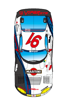 Revo Slot RS0258 - PRE-ORDER NOW! - Dodge Viper GTS-R - Martini White #91