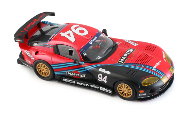 Revo Slot RS0261 - PRE-ORDER NOW! - Dodge Viper GTS-R - Martini Red #94