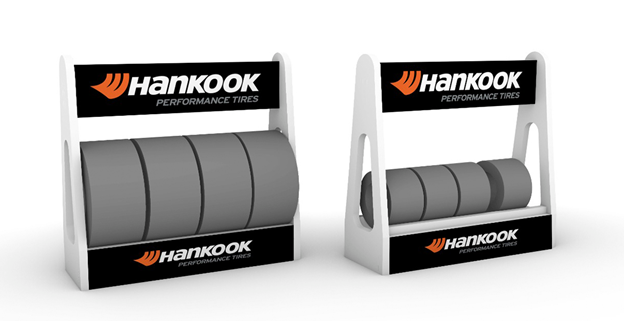 Scaleauto SC-10248I - Tire Rack - Hankook - pack of 2